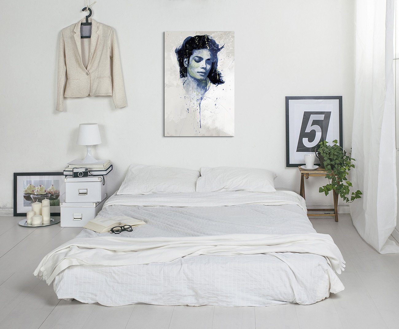 Sinus Art Leinwandbild Michael Jackson V günstig online kaufen