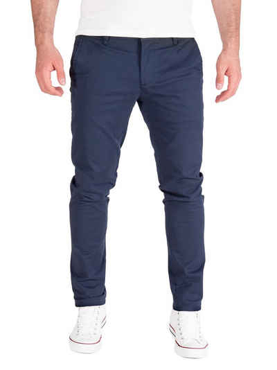 Pittman Chinohose »Derrick« moderne Baumwolll Chino Jeans mit Reißverschluss