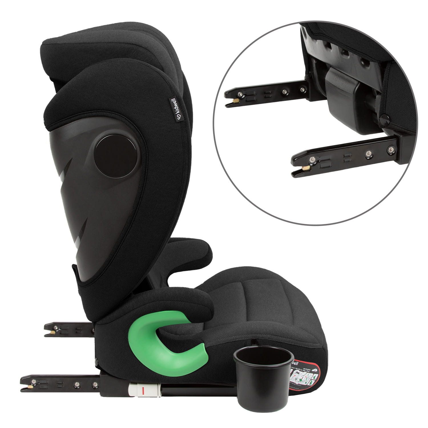 COIL Autokindersitz Kindersitz, Autositz Weston I-SIZE, ISOFIX System, ab: Nicht für Kinder unter 36 Monaten geeignet., bis: 12 Jahren, ab: 100,00 cm, bis: 150,00 cm, Verstellbare Kopfstütze, Kindergröße: 100-150 cm