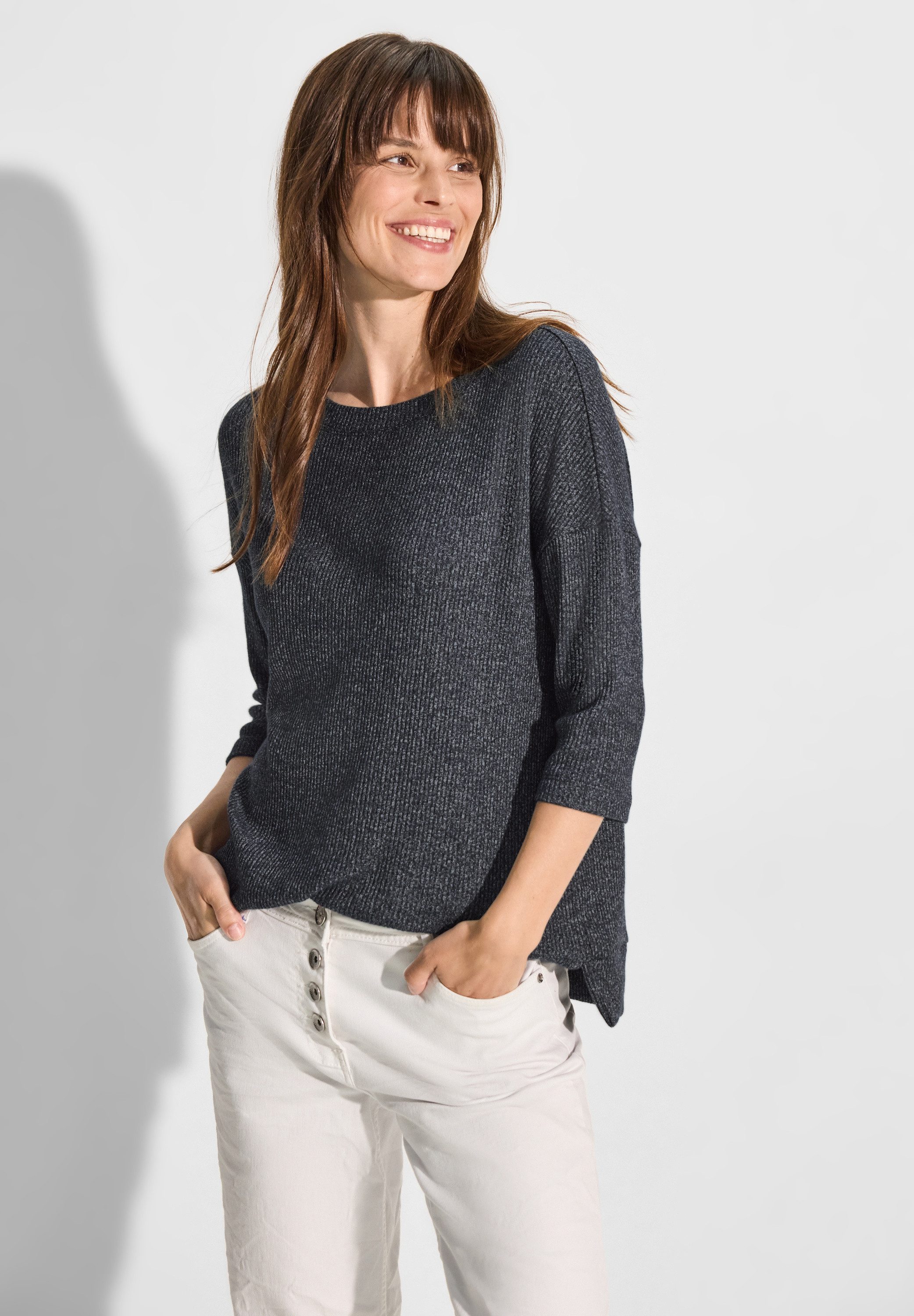 Cecil 3/4-Arm-Shirt, mit 3/4 Ärmeln günstig online kaufen