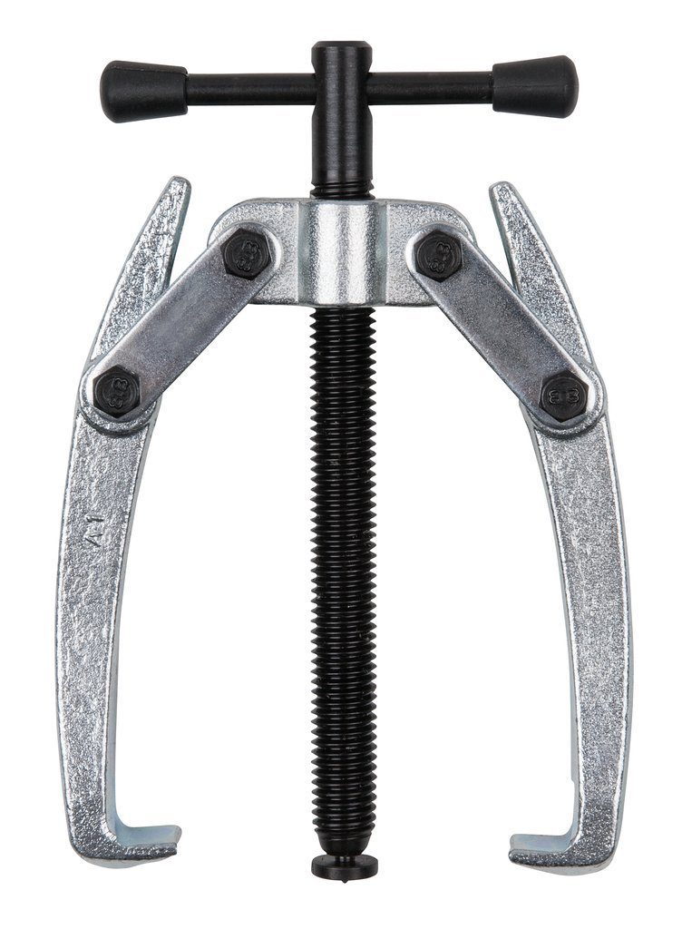 KS Tools Gabel- und Ringschlüssel Universal Polklemmen-Abzieher 2-armig mit Knebel, M10x100mm (700.116