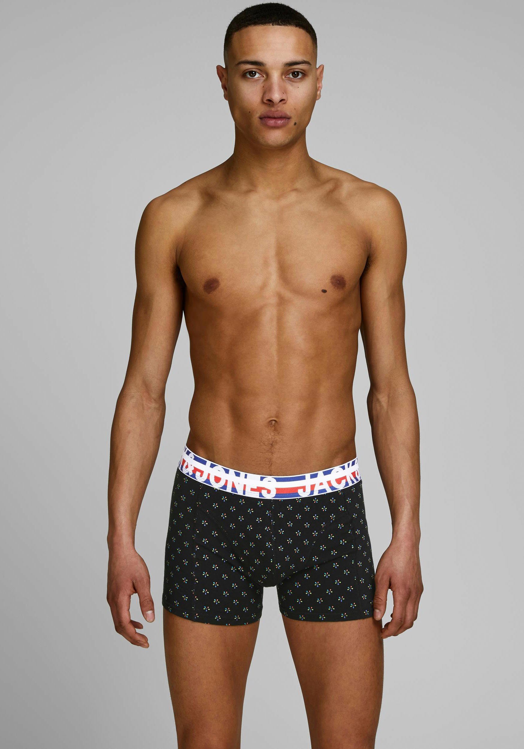 & 3-St) Jack / Trunk Jones JACHENRIK navy blaze2 black TRUNKS (Packung, PACK 3 NOOS