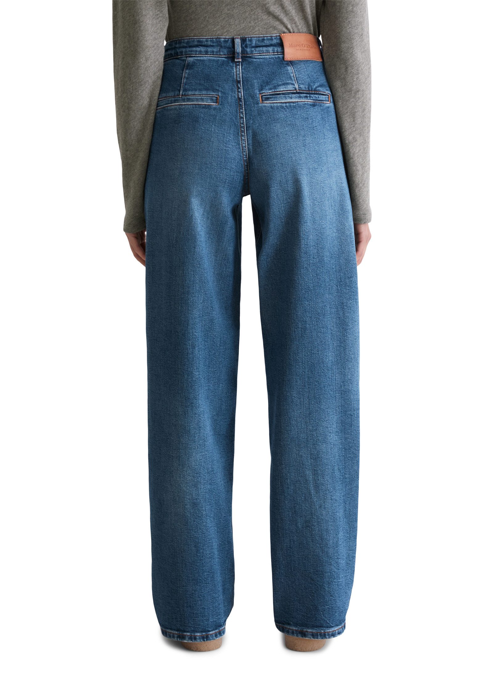 Marc O'Polo Weite Jeans aus Organic Cotton-Mix