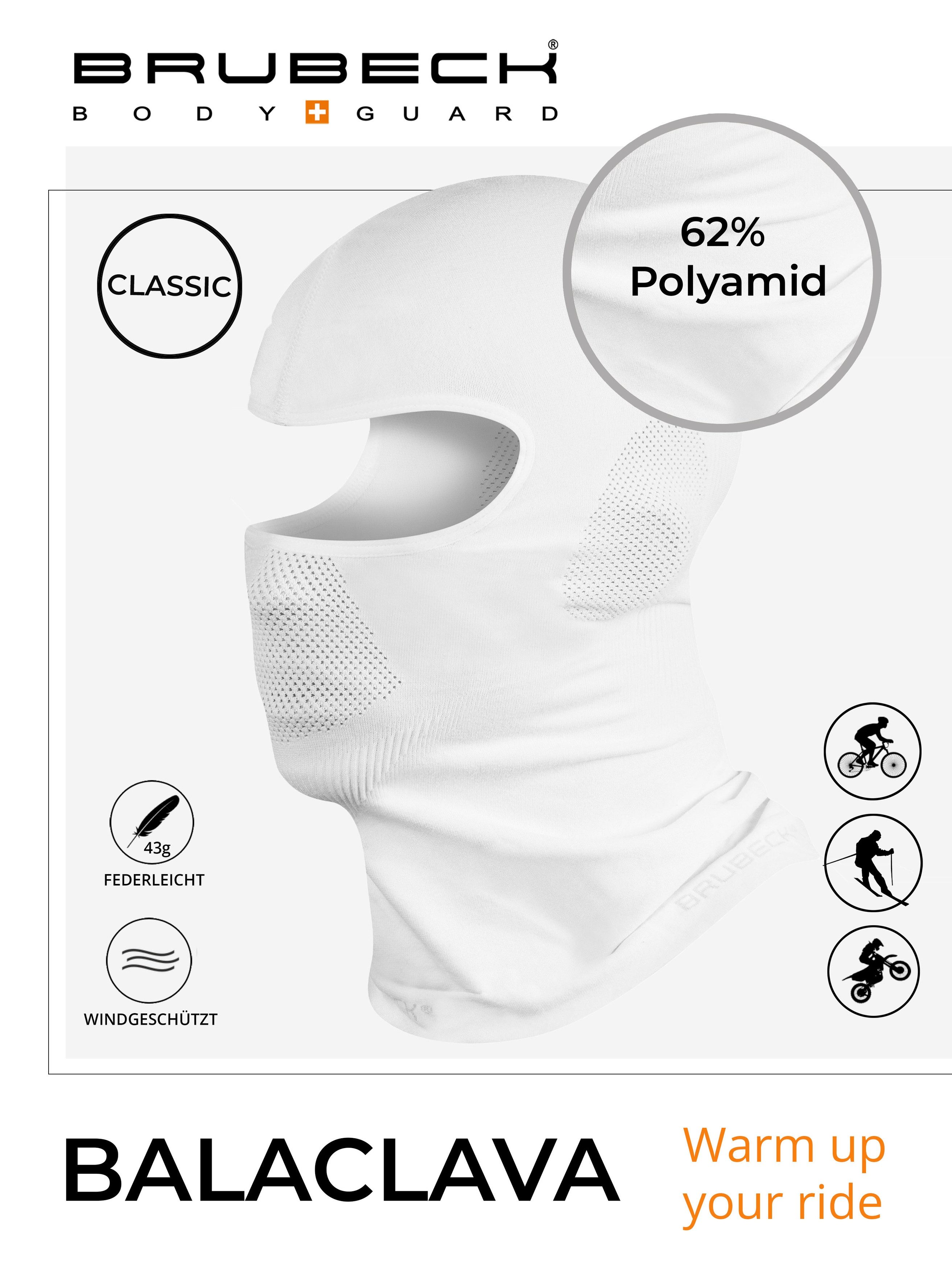 BRUBECK Sturmhaube Funktions Sturmhaube Gesichtshaube Skimaske Motorradmask günstig online kaufen