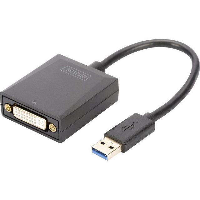 Digitus USB 3 DVI Video Adapter, Full HD Auflösung Notebook (Geschirmt)  - Onlineshop OTTO