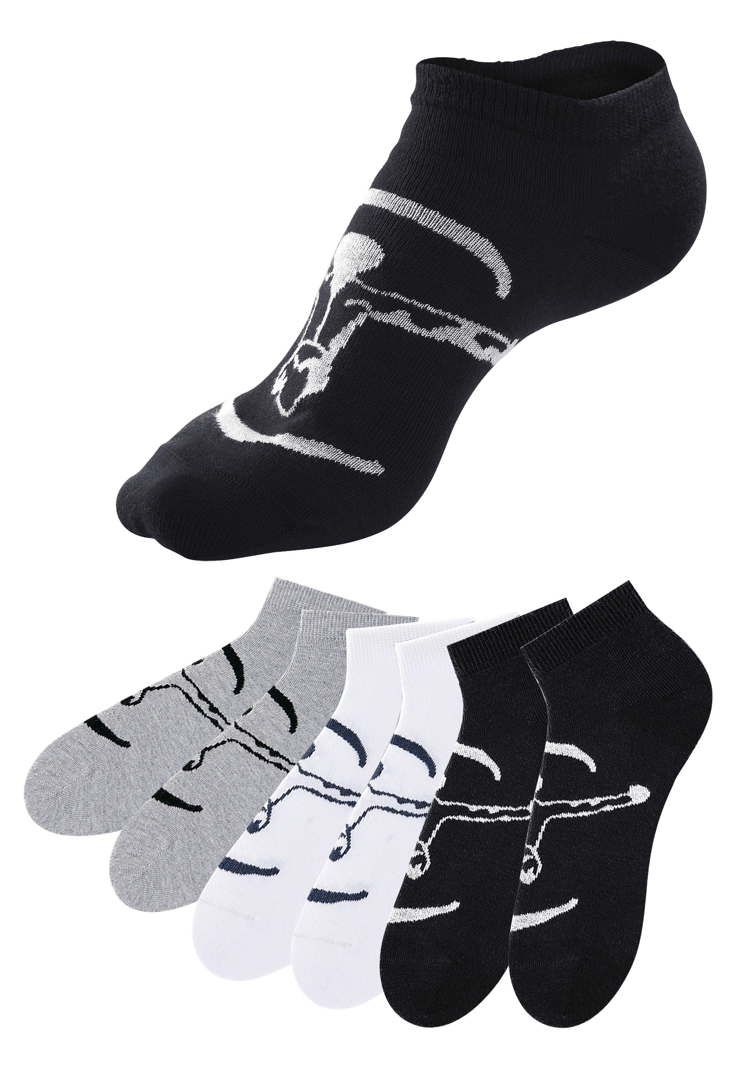 Chiemsee Sneakersocken (Packung, 6-Paar) ideal für Sport & Freizeit
