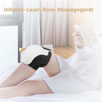Brücke Massagegerät Intelligentes Infrarot-Heißkompressen-Vibrations-Kniemassagegerät, Kniegelenkschmerzen lindern, LED-Touch-Display, ergonomisch