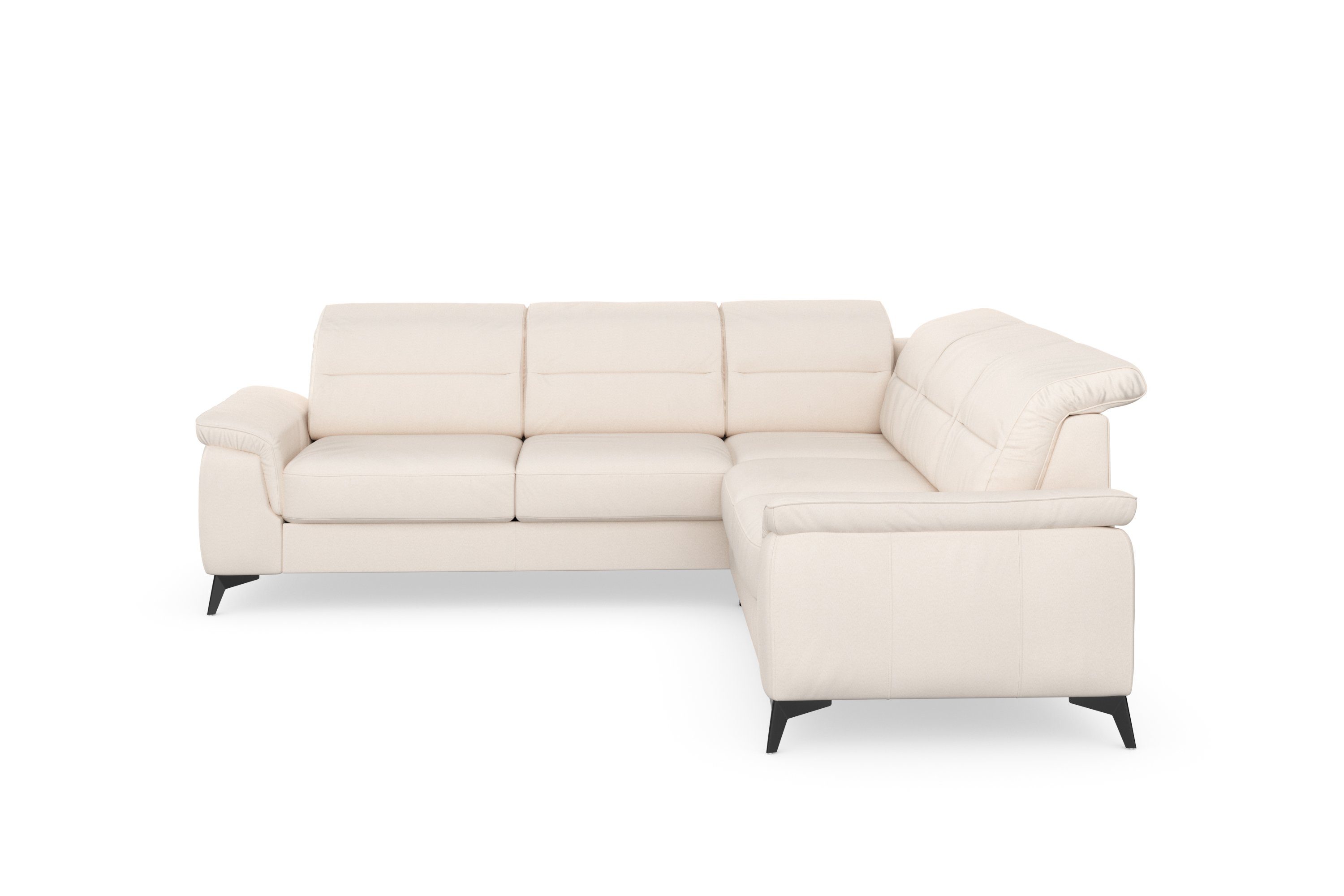 sit&more Ecksofa Sinatra, optinal mit Metallfüße und Kopfteilverstellung Armteilfunktion