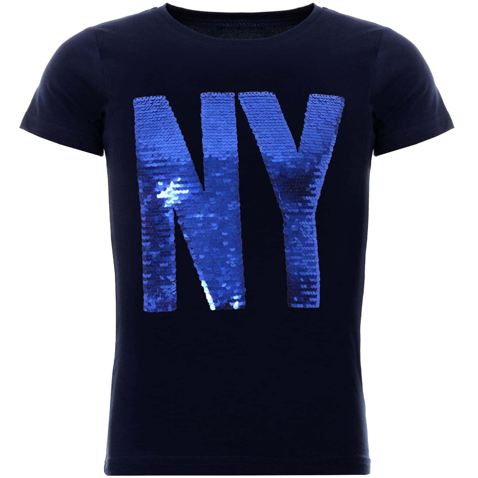 Wende Pailletten Shirt Jungs