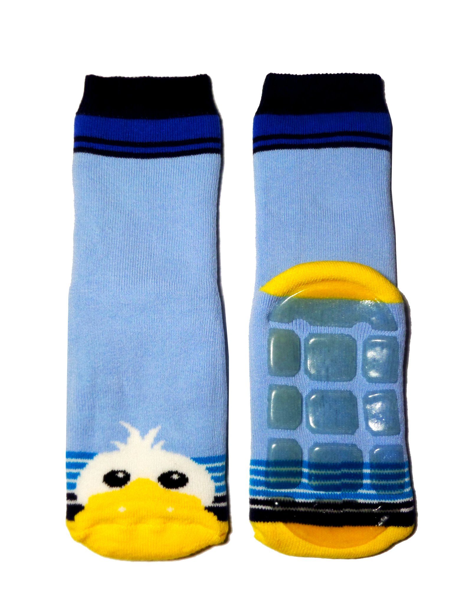 WERI SPEZIALS Strumpfhersteller GmbH ABS-Socken Kinder ABS-Socken für Mädchen und Jungs >>Kleine Ente<< Baumwolle mit Frottee