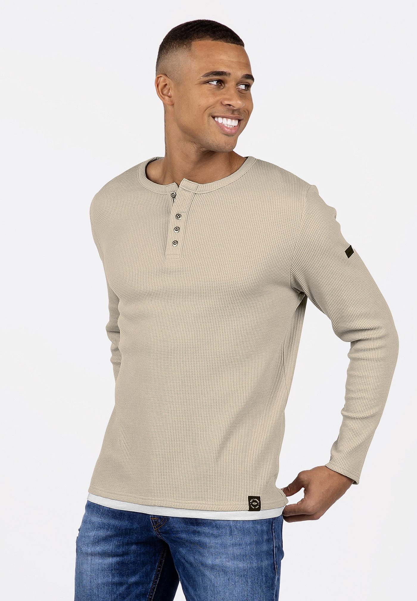 Key Largo Sweatjacke MSW SANDRO button günstig online kaufen