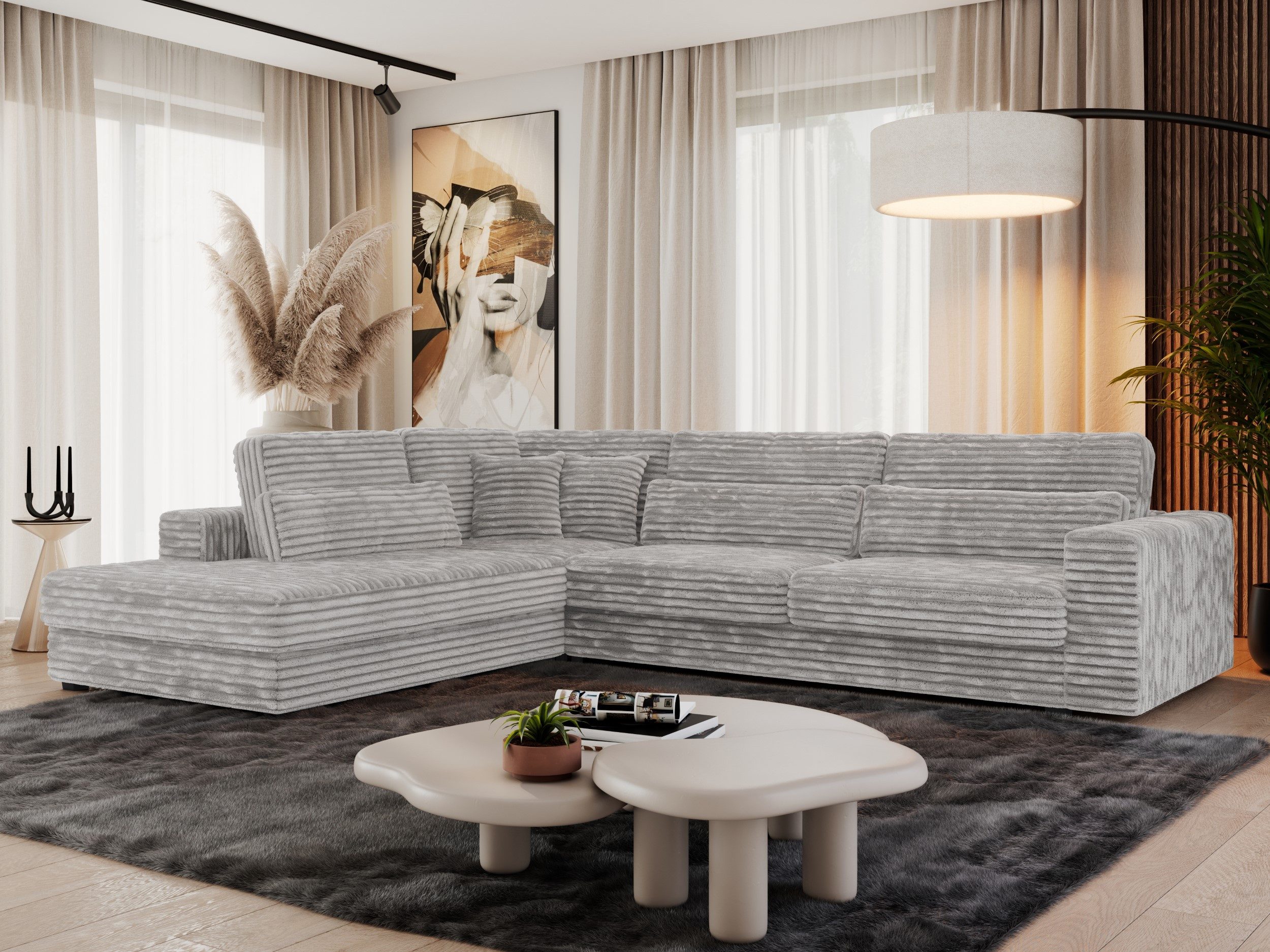 MKS MÖBEL Ecksofa SAVONA, Set, Ecksofa günstig online kaufen