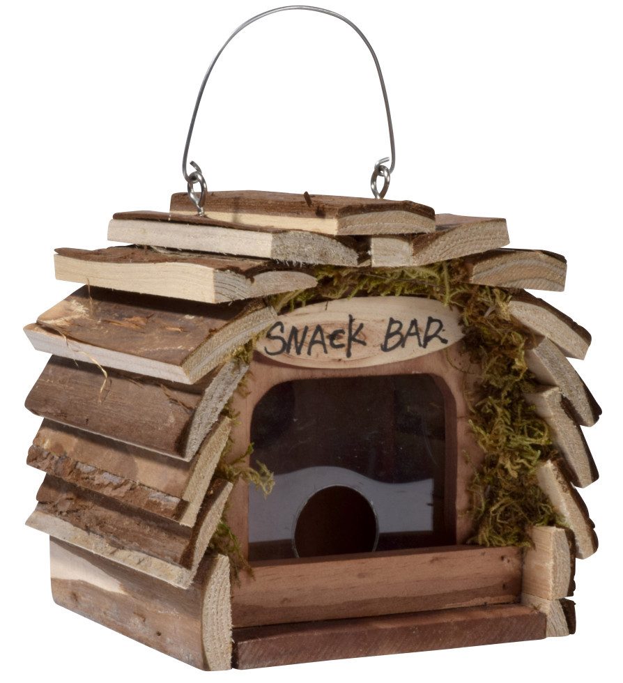 dobar Vogelhaus Vogelhaus Snackbar 16 x 14 x 16 cm