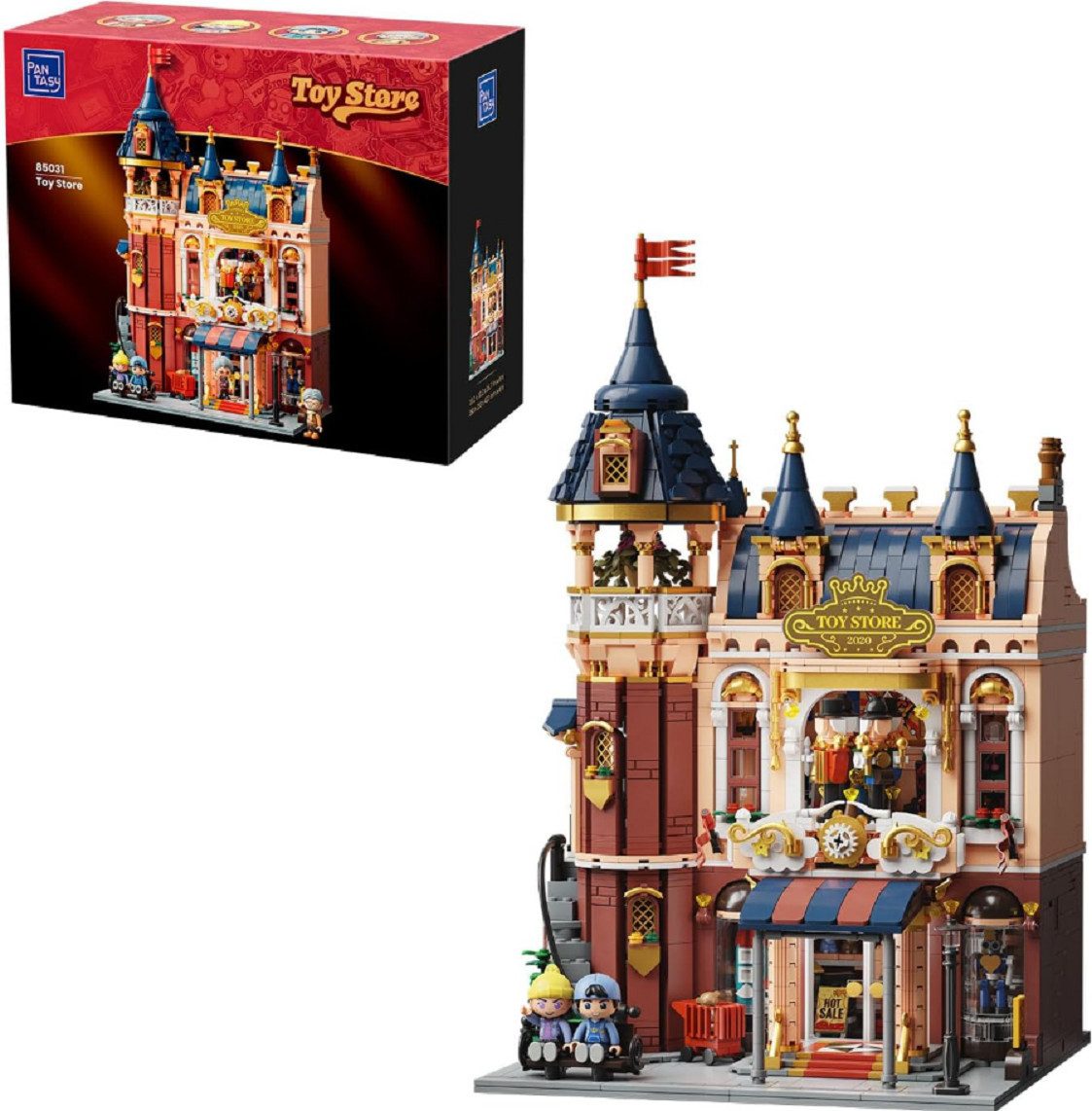 Pantasy Pantasy 85031 Toy Store Игрушкиladen 2.978 Teile Konstruktions-Spielset, (2978 St)