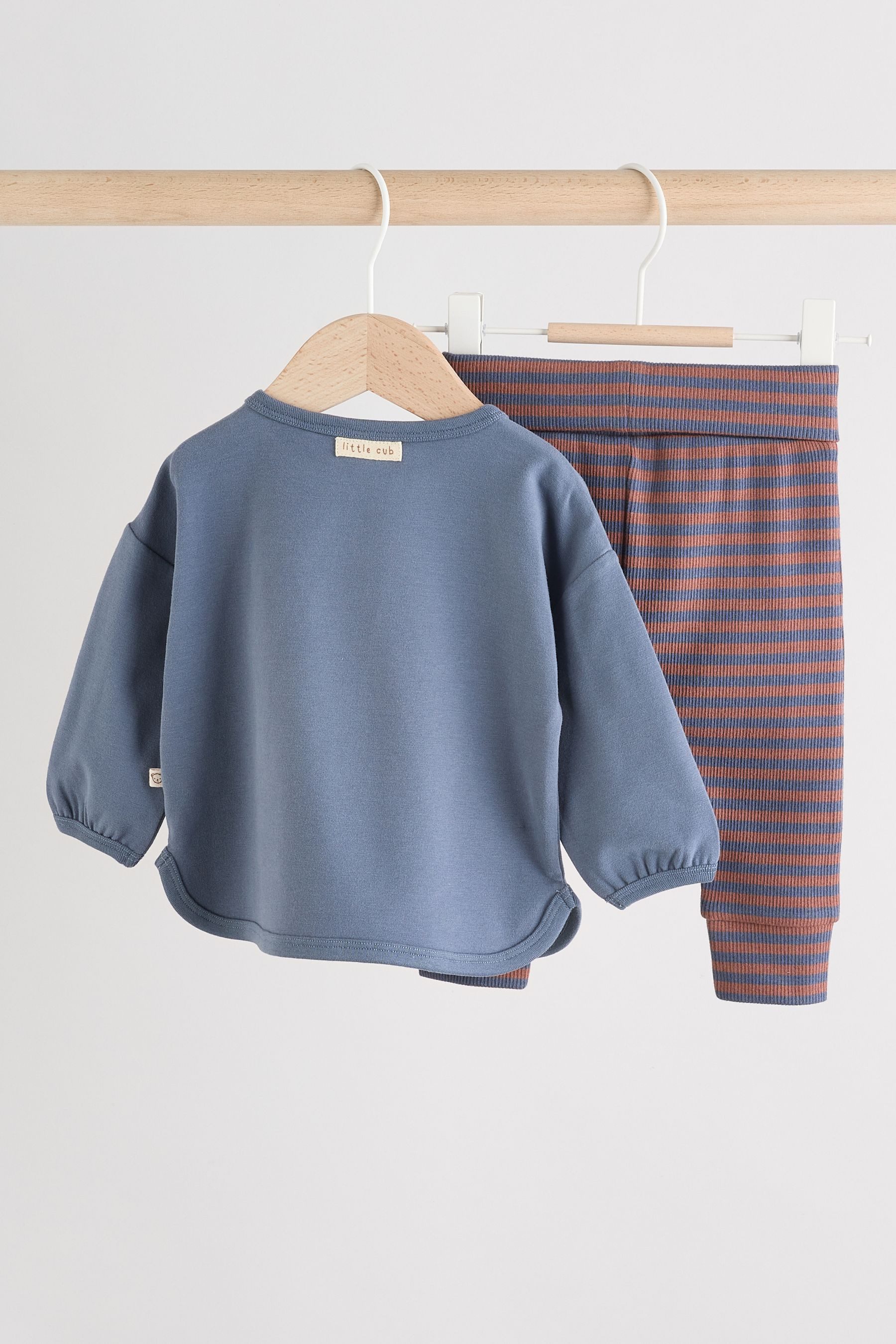 Next Shirt & Leggings 2-teiliges Baby-Set mit Oberteil und Leggings (2-tlg)