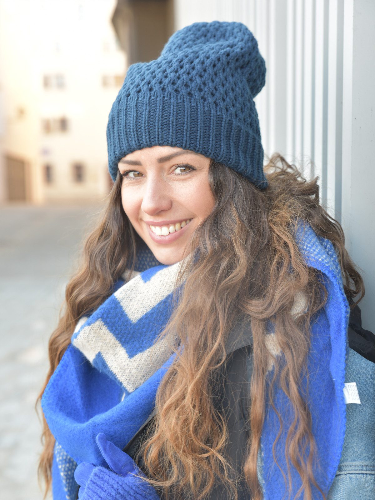 styleBREAKER Strickmütze Grobstrick Beanie Mütze (1-St) günstig online kaufen