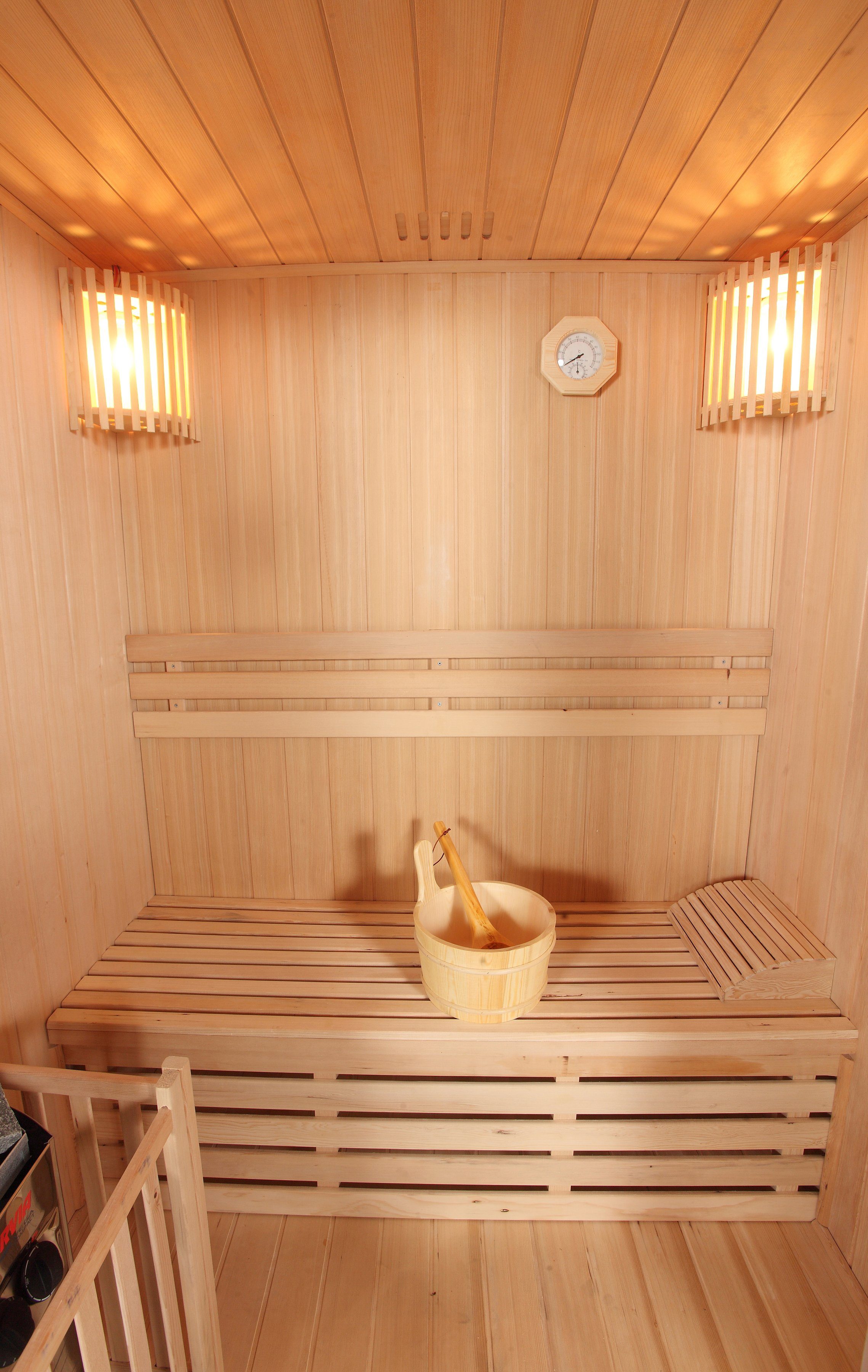 HOME DELUXE Sauna »Skyline L«, BxTxH: 150 x 120 x 190 cm, 50 mm, 4,5 kW