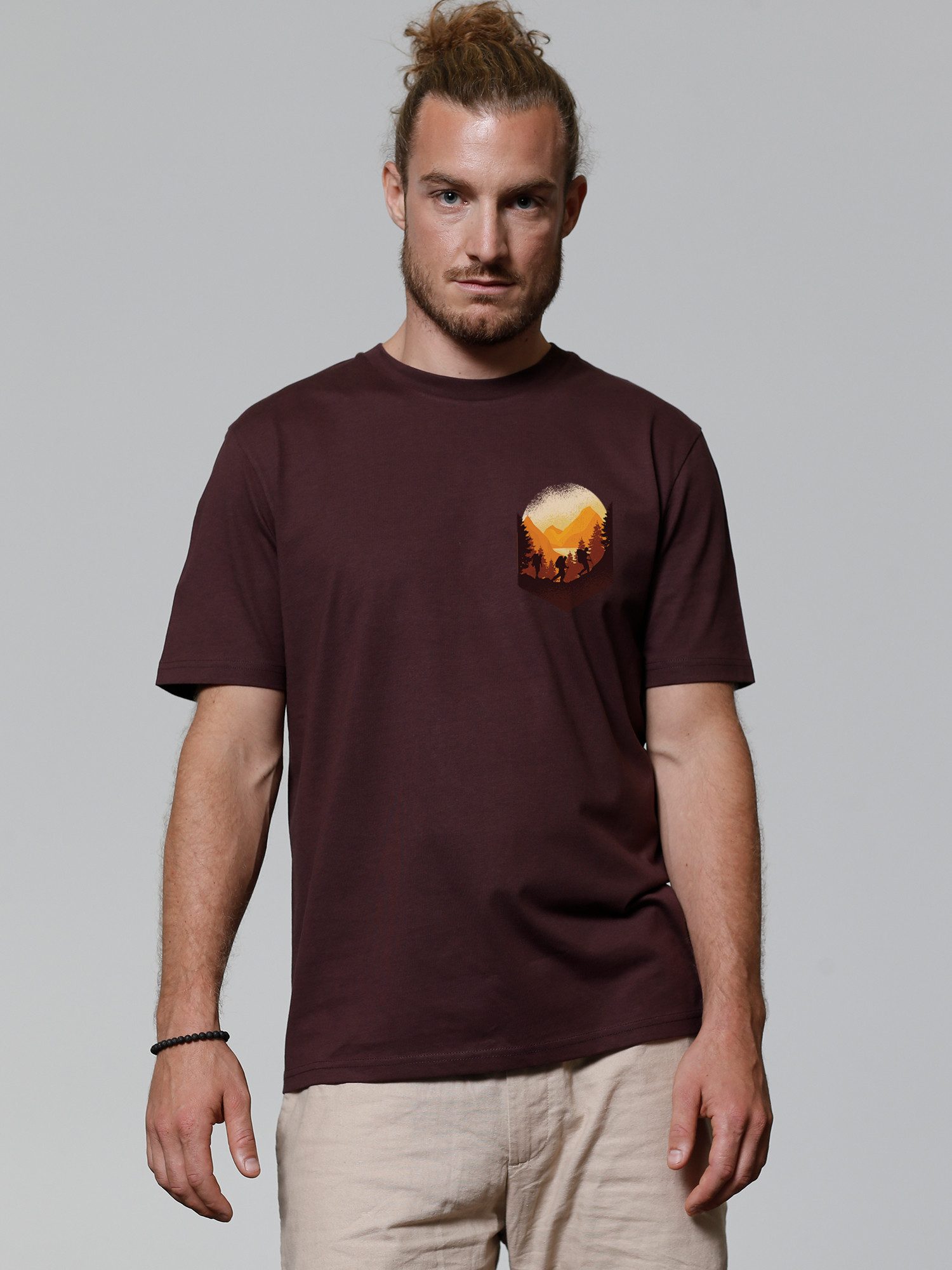 wat? Apparel T-Shirt Hiking in the mountains