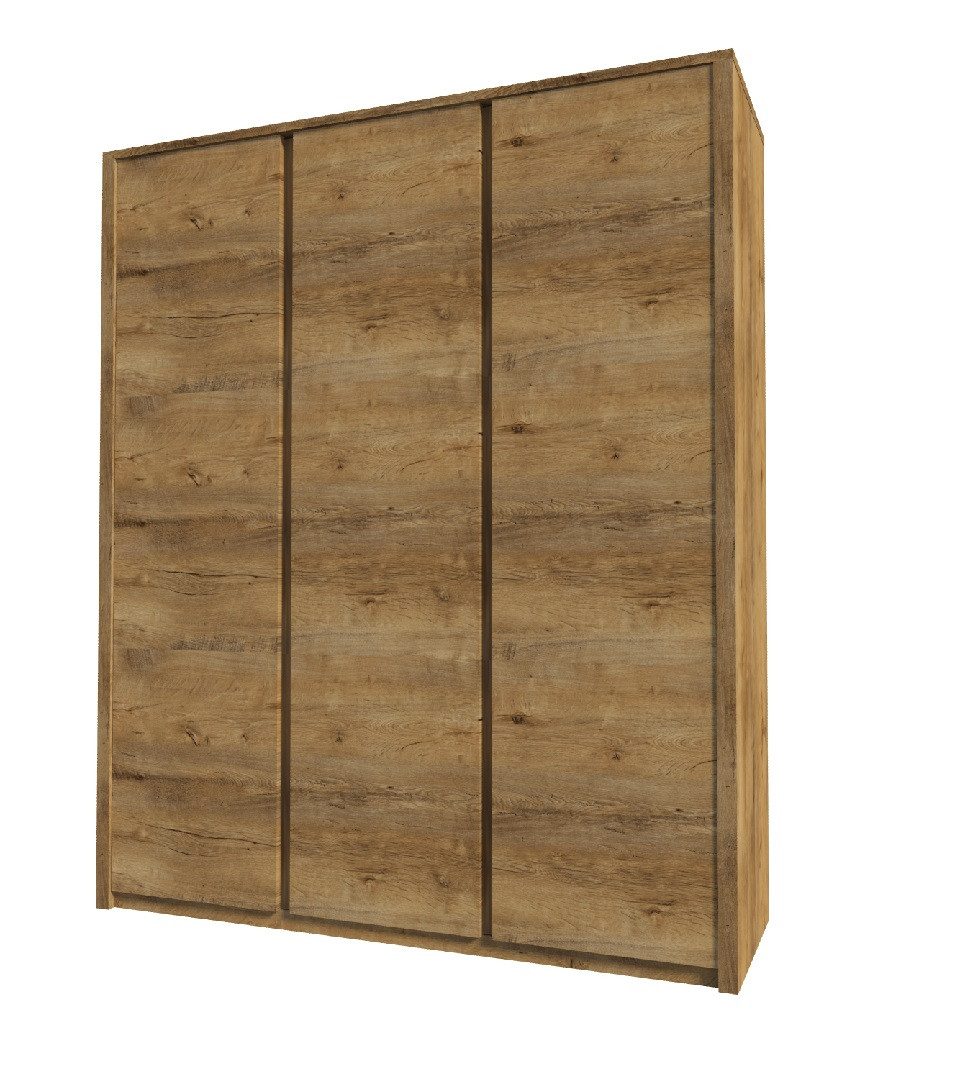 Xlmoebel Kleiderschrank Kleiderschrank im Landhausstil aus Holz mit viel Stauraum (1-St., Kleiderschrank) Hergestellt in Europa