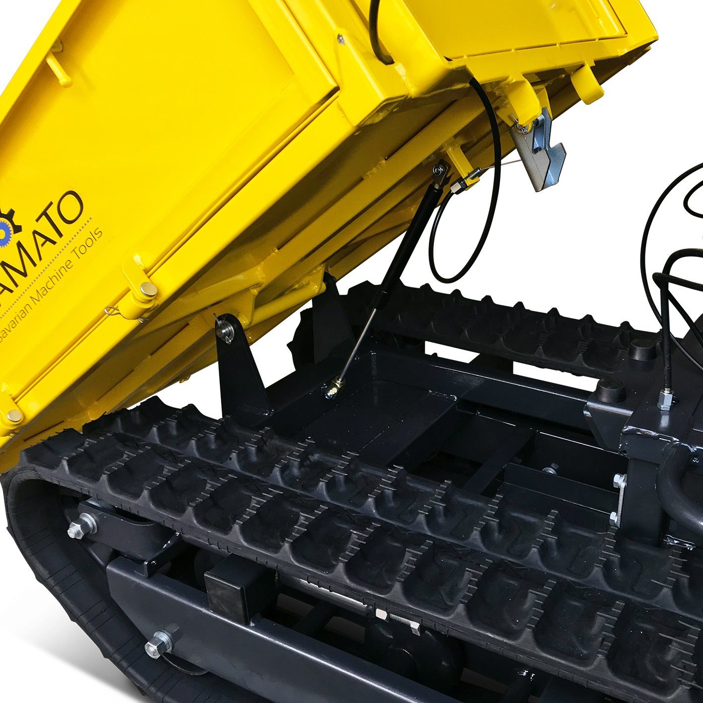 BAMATO Motorschubkarre MTR-300, 125 l, 1-tlg., Minidumper, Raupendumper, Dumper