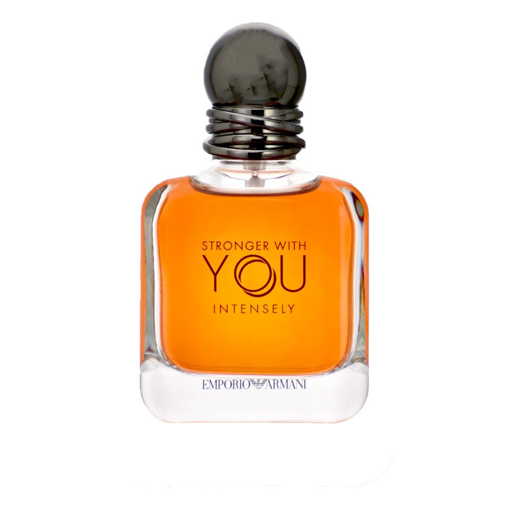 Giorgio Armani Eau de Parfum Stronger with you Intensely, Glasflakon, Parfüm EDP, Herrenduft