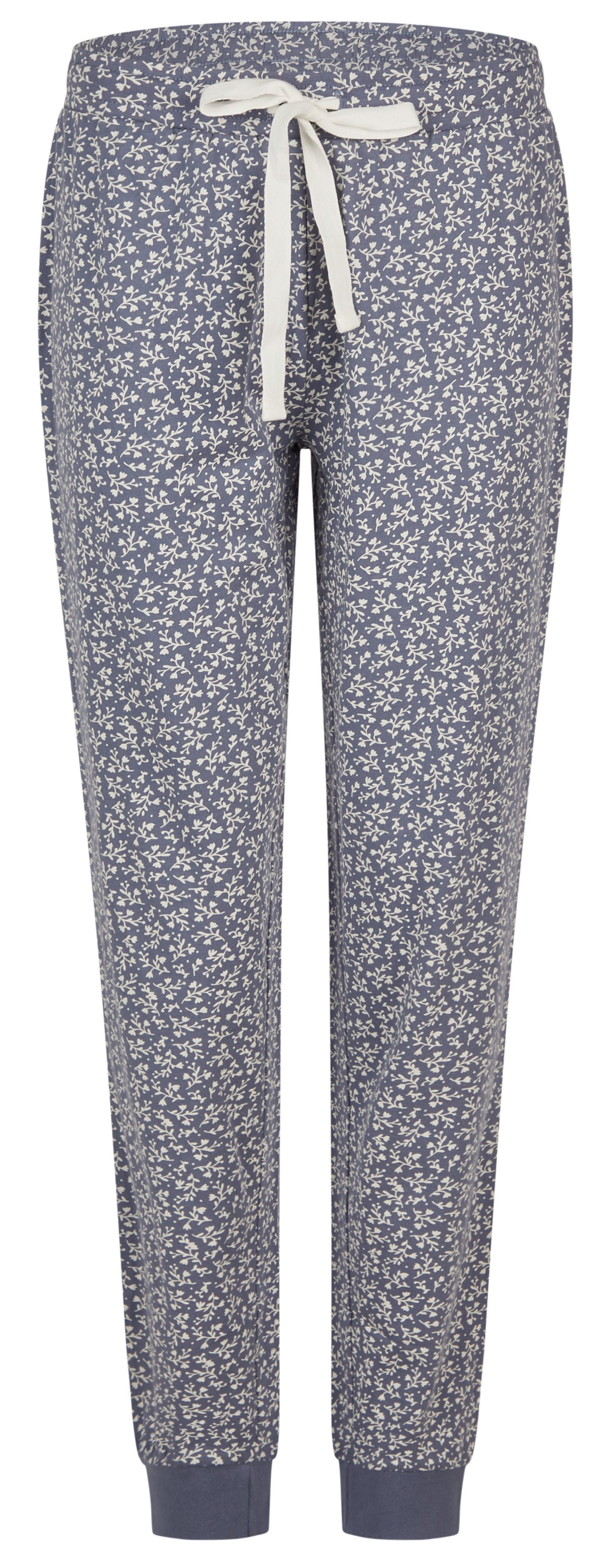 By Louise Pyjamahose Damen Schlafanzughose mit Bündchen (1-tlg) Baumwolle günstig online kaufen