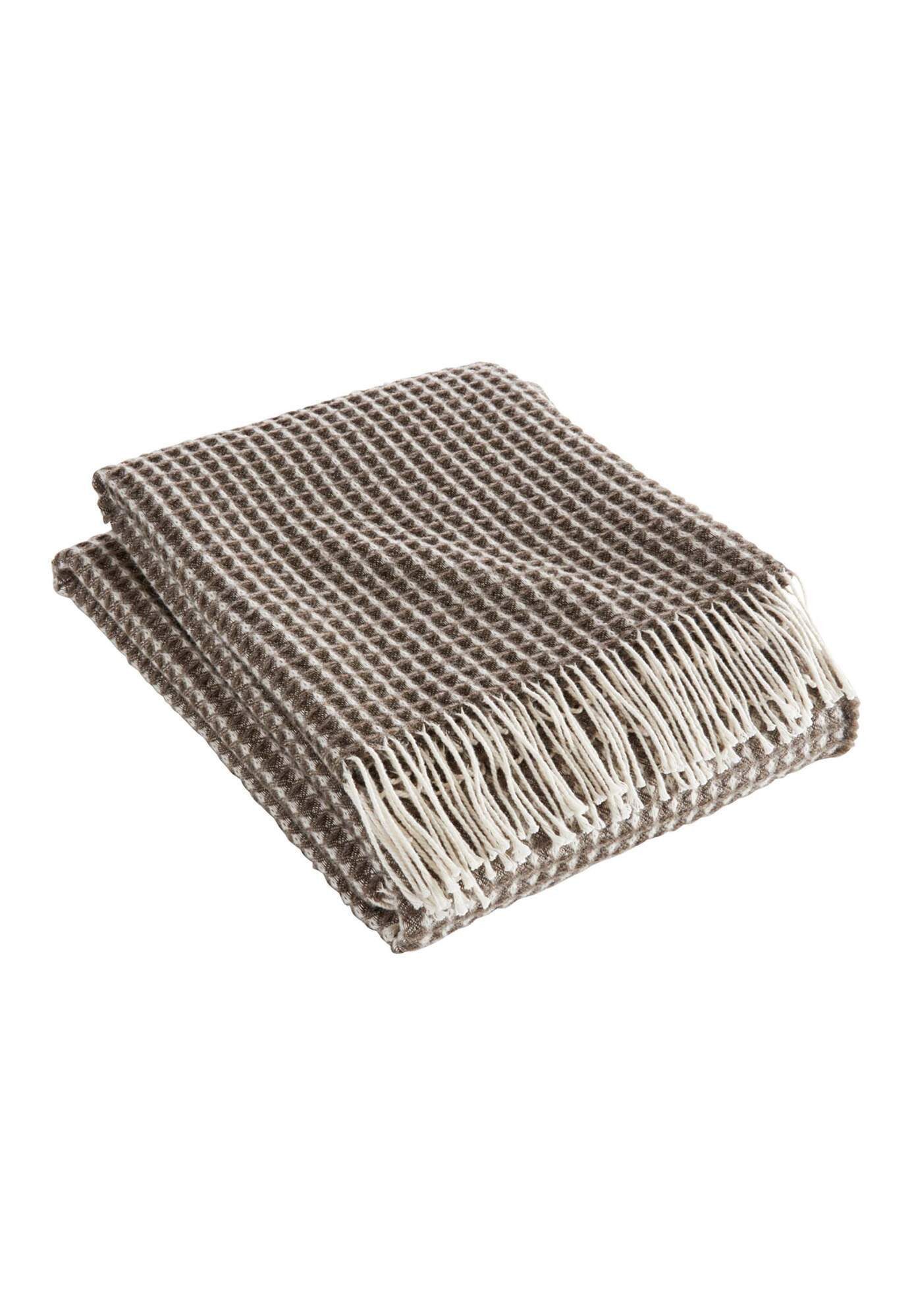 Plaid Plaid YARA aus Bio-Lambswool mit Bio-Baumwolle, Hessnatur