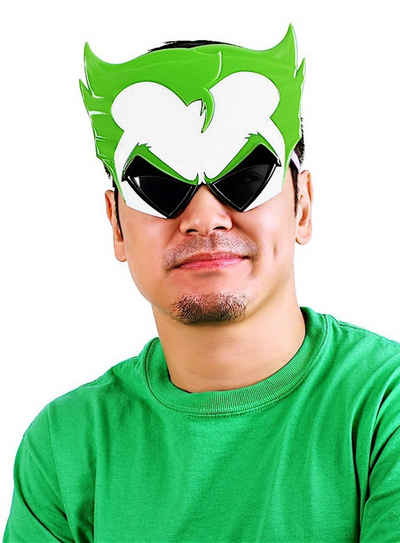Sun Staches Kostüm »Joker Partybrille«, Accessoire mit Durchblick: lizenzierte Funbrille im Design von DC-Charakteren