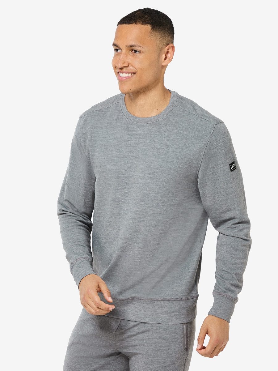 Sweatshirt Merino Pullover M SOLUTION CREW