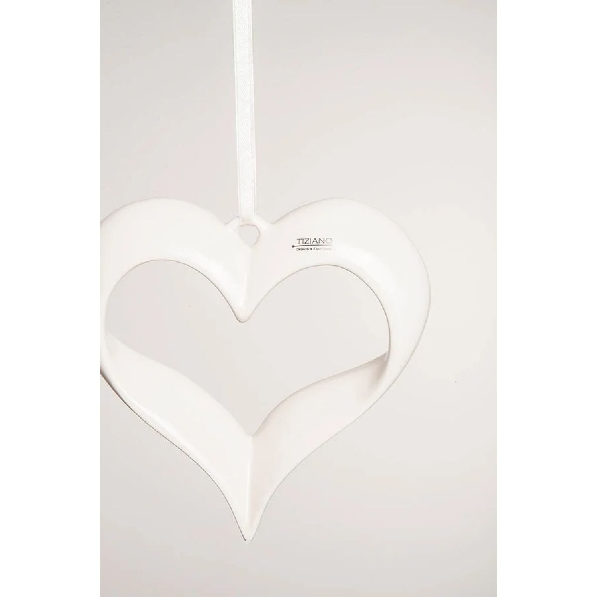 TIZIANO - DESIGN & EMOTIONS Dekohänger Herz Cuora – Frühlingsdeko zum Aufhängen – 4 Größen