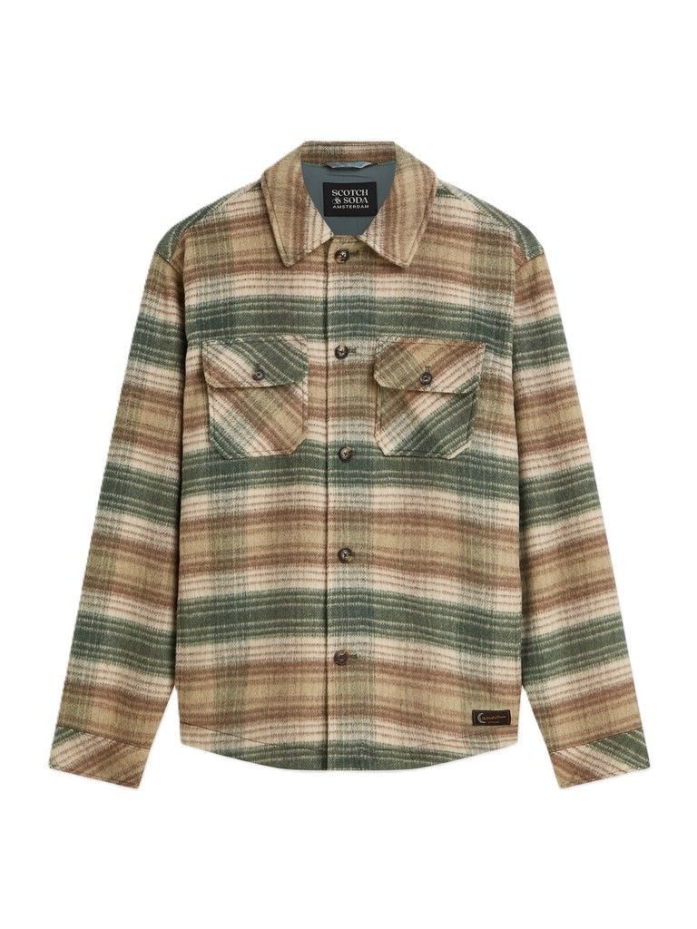 Scotch & Soda Flanellhemd Checked overshirt