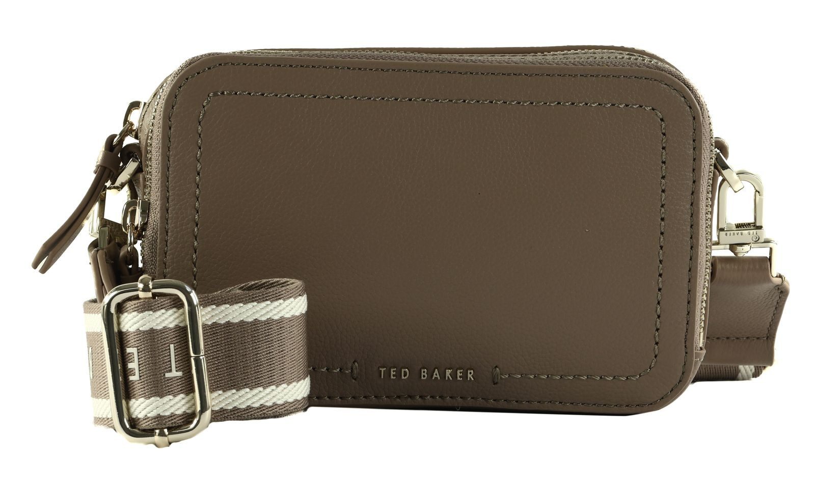 Ted Baker Umhängetasche Webbing Leather Crossbody Camera Bag, aus echtem Leder