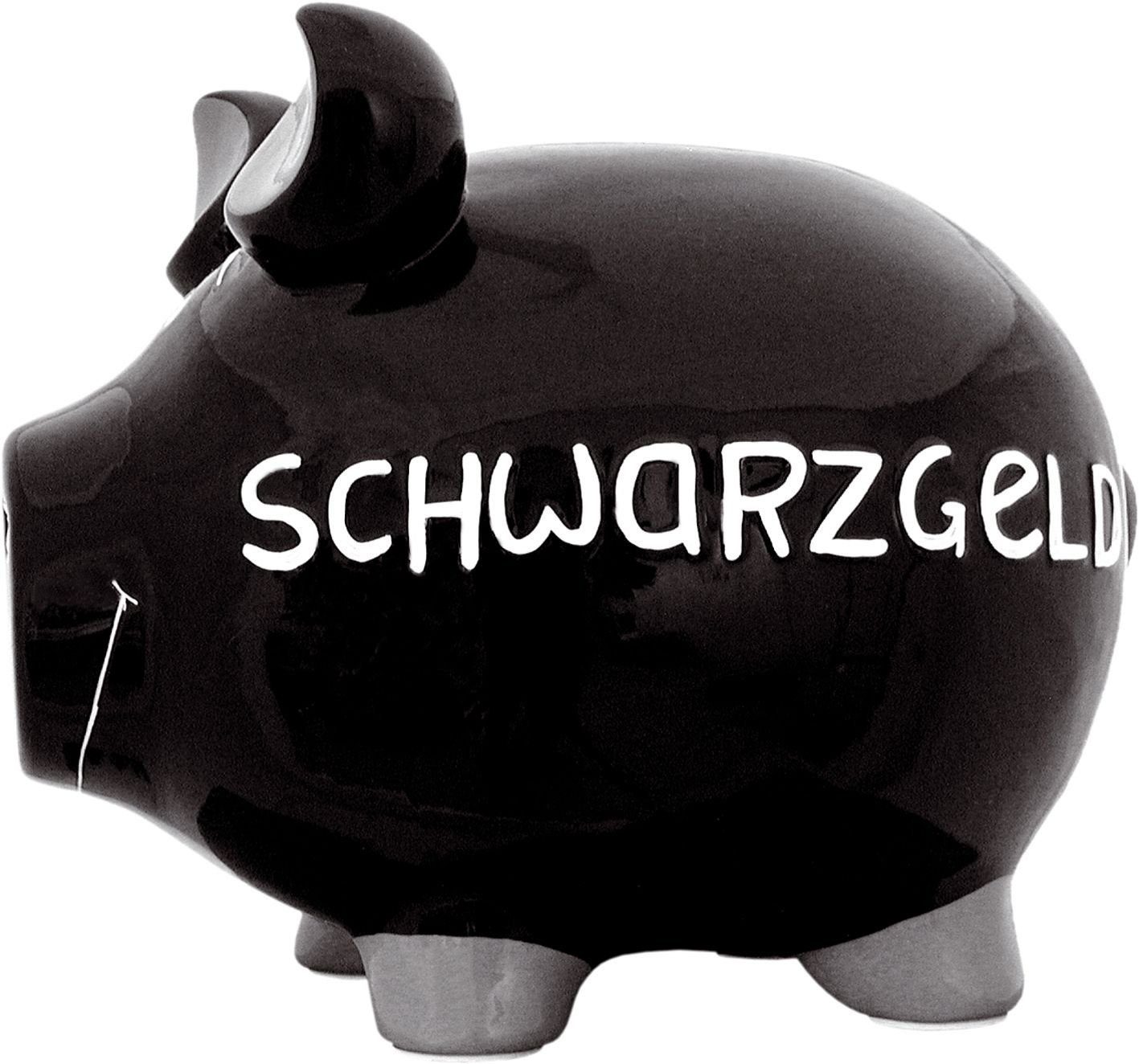 KCG Spardose Spardose Schwein "Schwarzgeld" - Keramik, groß günstig online kaufen