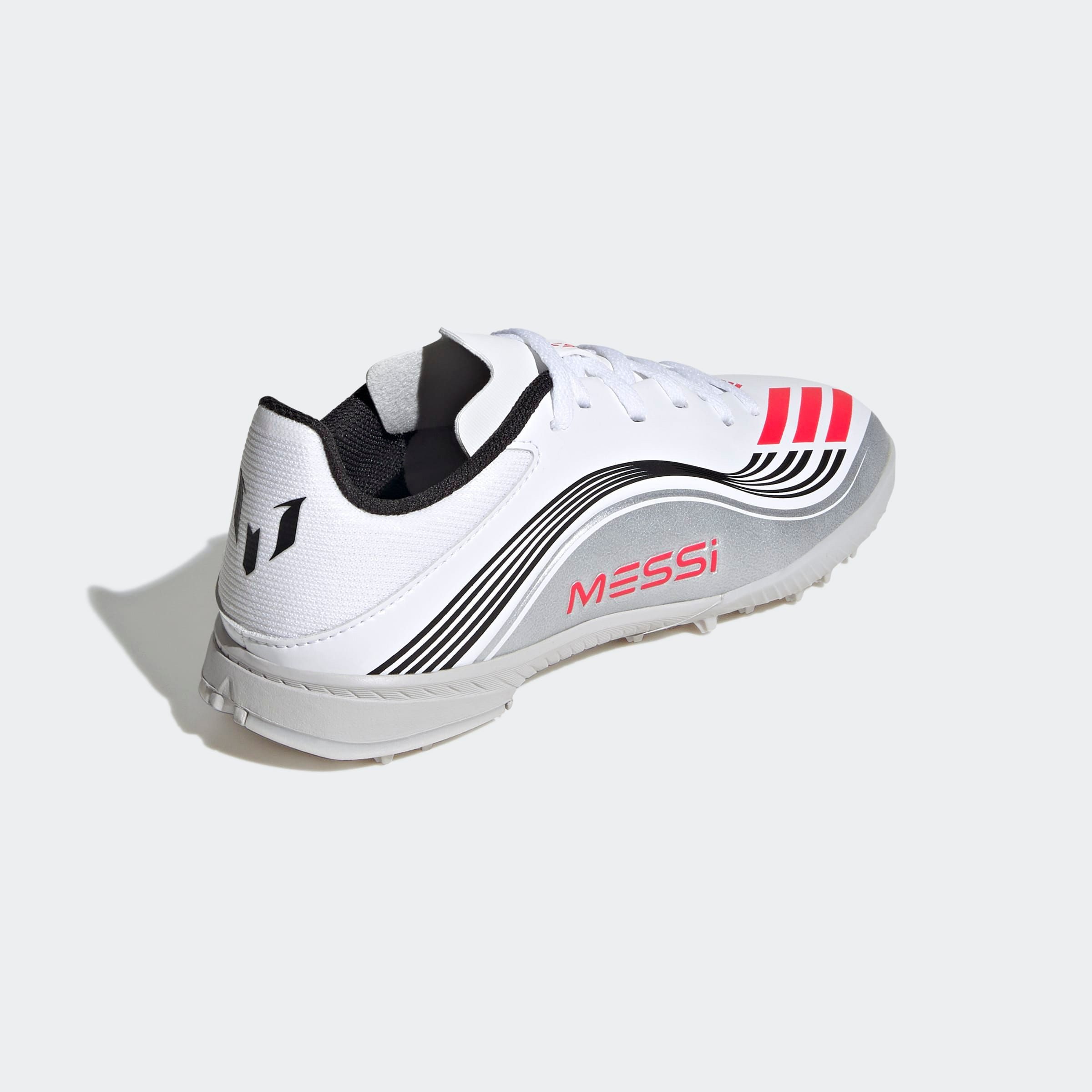 adidas Performance F50 MESSI LEAGUE KIDS TF Fußballschuh für harte Untergründe Asche und Kunstrasen, für Kinder & Jugendliche