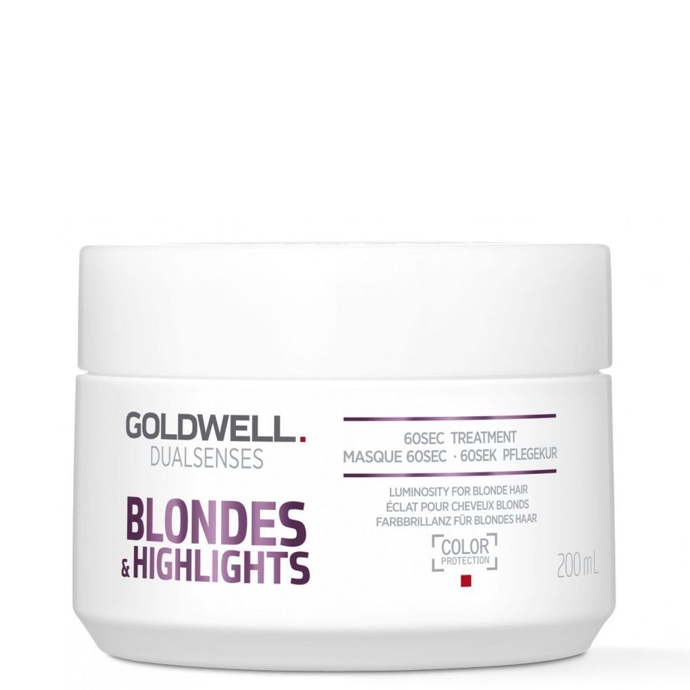 Treatment Goldwell Dualsenses 200ml Haarmaske & 60sec Blondes Highlights