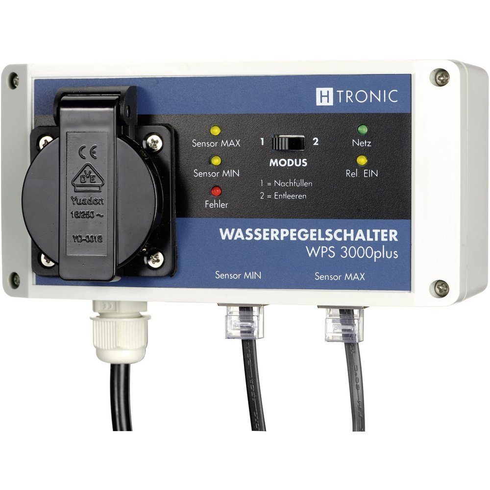 H-Tronic Schwimmschalter H-Tronic 1114620 WPS 3000 plus Niveauregler Füllen, Leeren 10.00 m