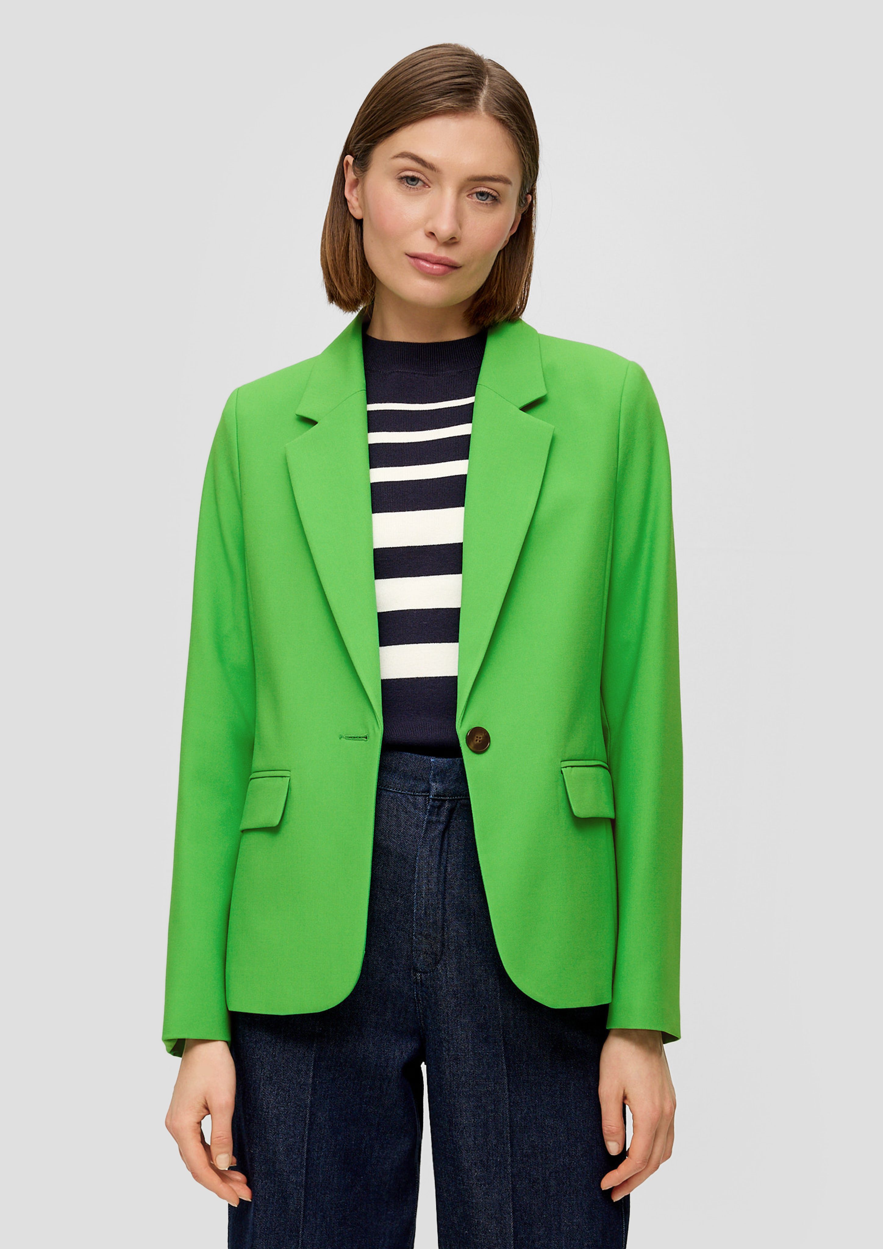 Jackenblazer Blazer aus Viskosemix