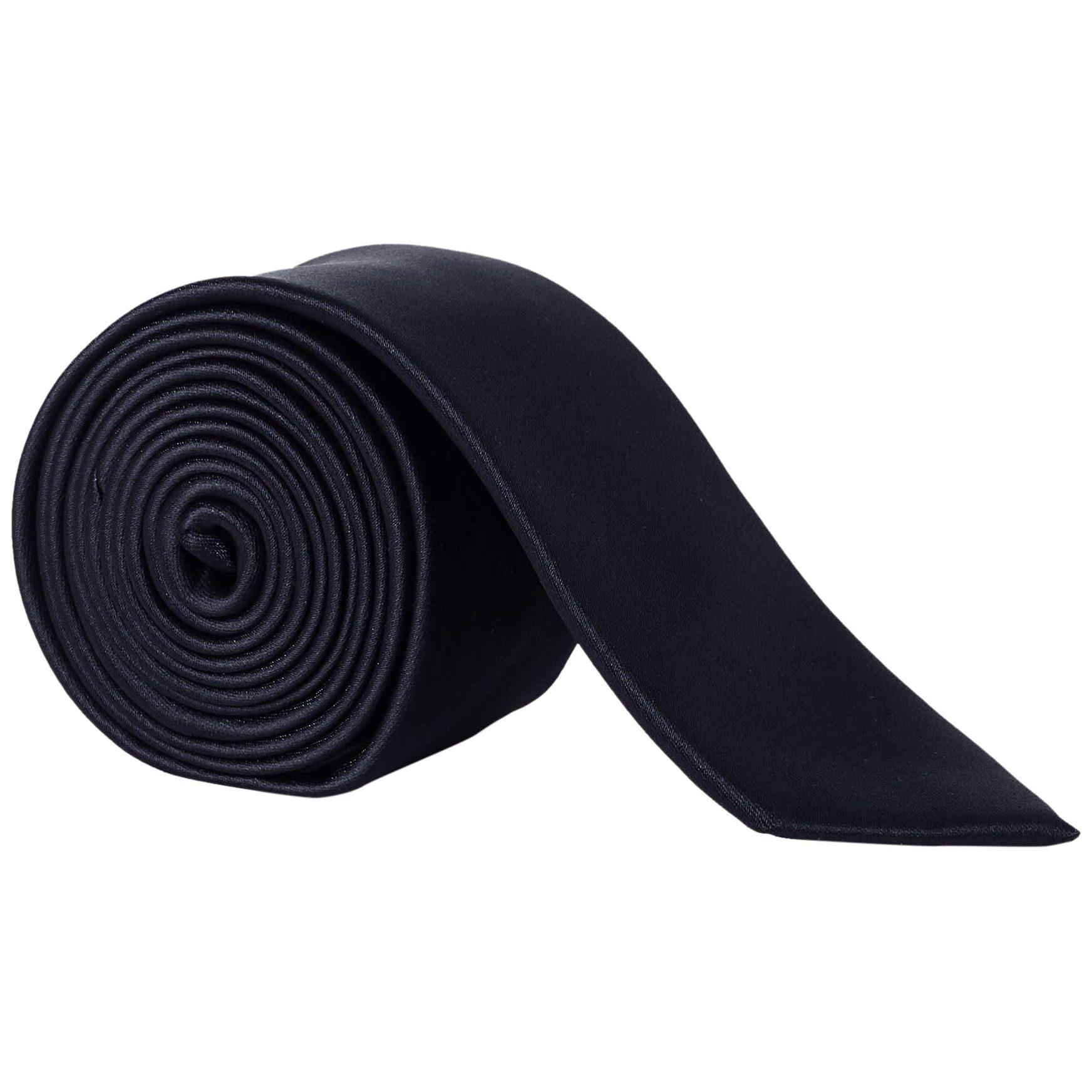 DonDon Krawatte DonDon Krawatten für Herren 6 cm handgefertigt in Seidenlook