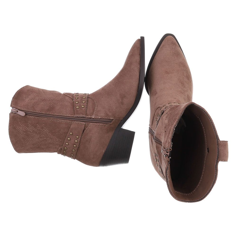 Ital-Design Damen Cowboyboots Western Westernstiefelette (88577382) günstig online kaufen