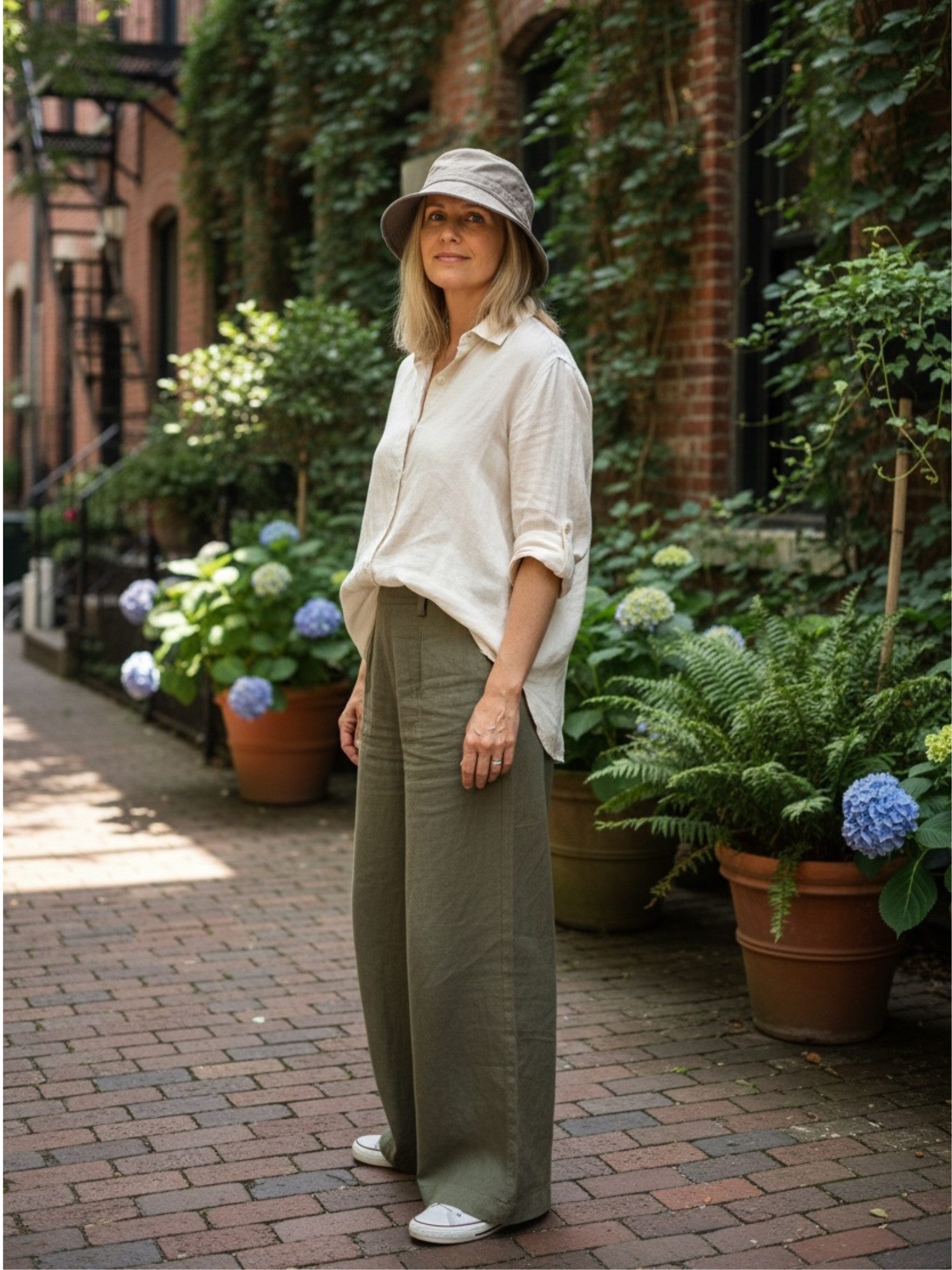 Taschen4life Fischerhut Anglerhut Bucket Hat, Sommer Cap, unisex, Baumwolle