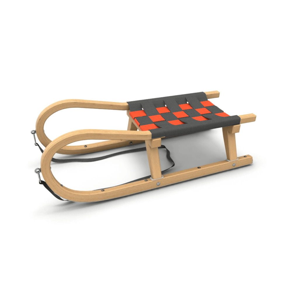 Kathrein Rodel GmbH Rodel Rodel Familienrodel Einsitzer grau