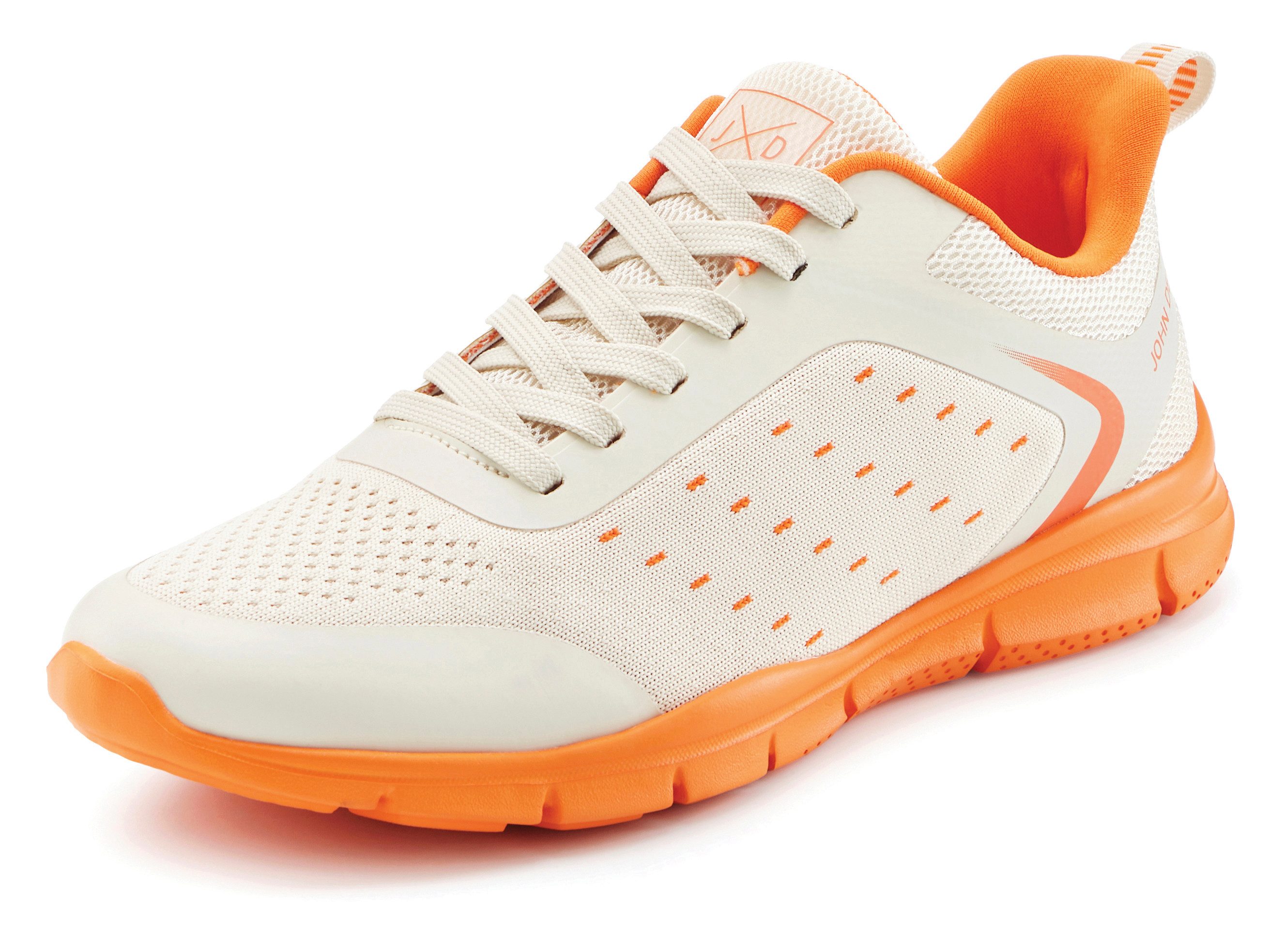 John Devin Schnürschuh, Freizeitschuhe, Schnürhalbschuhe, Halbschuh, Turnschuh Sneaker im sportiven Look mit farbiger und flexibler Sohle VEGAN