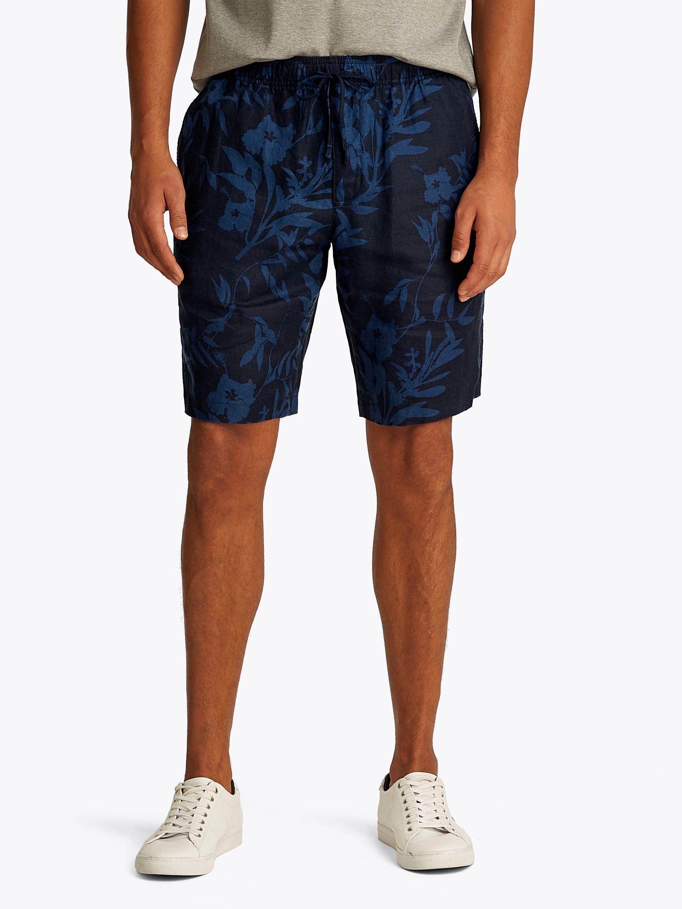 Tommy Hilfiger Shorts HARLEM PO LINEN PRINT SHORT mit Allover Print günstig online kaufen