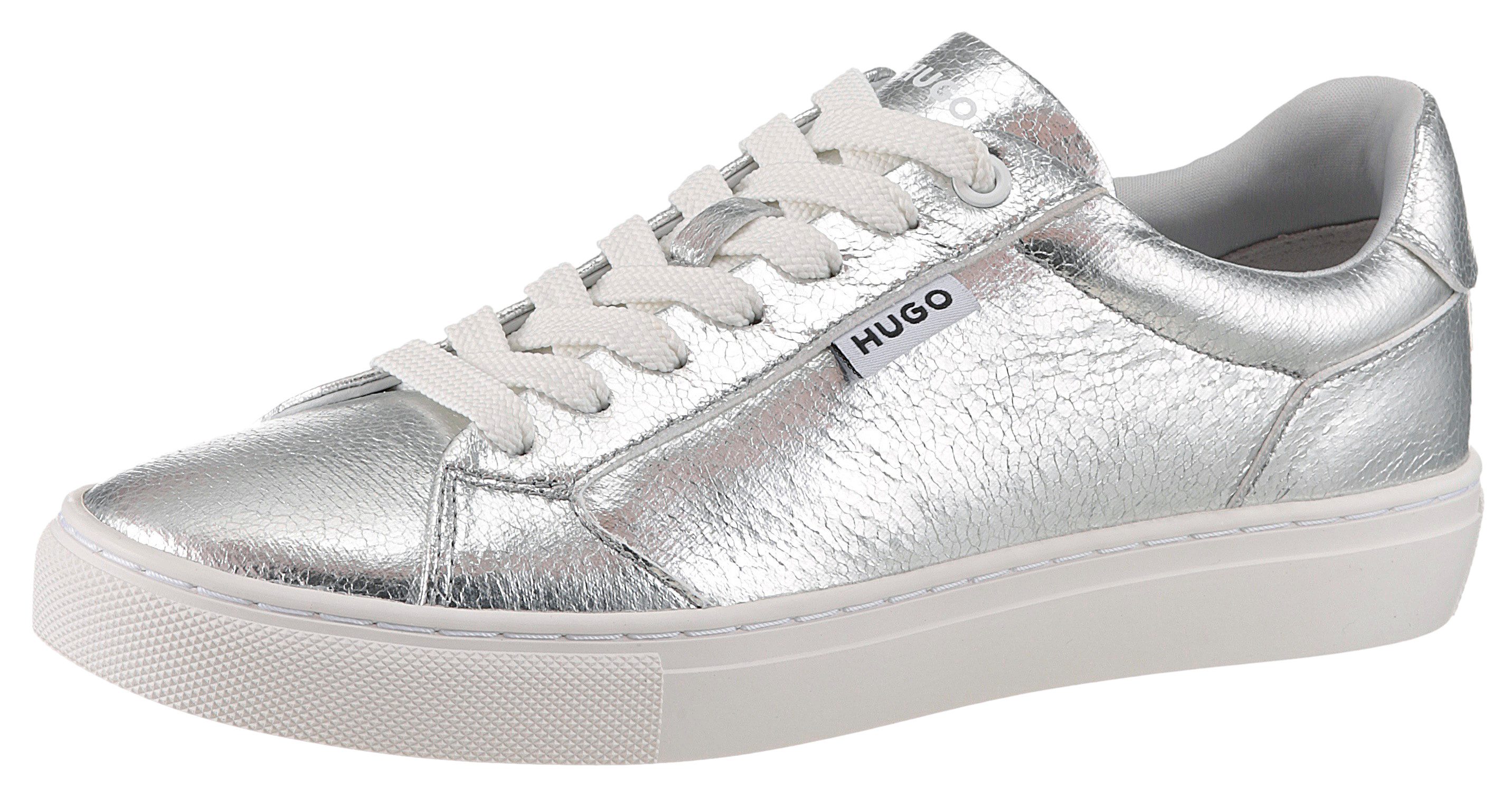 HUGO Morrie_Tenn Plateausneaker Schnürschuh, Halbschuh, Freizeitsneaker zum günstig online kaufen