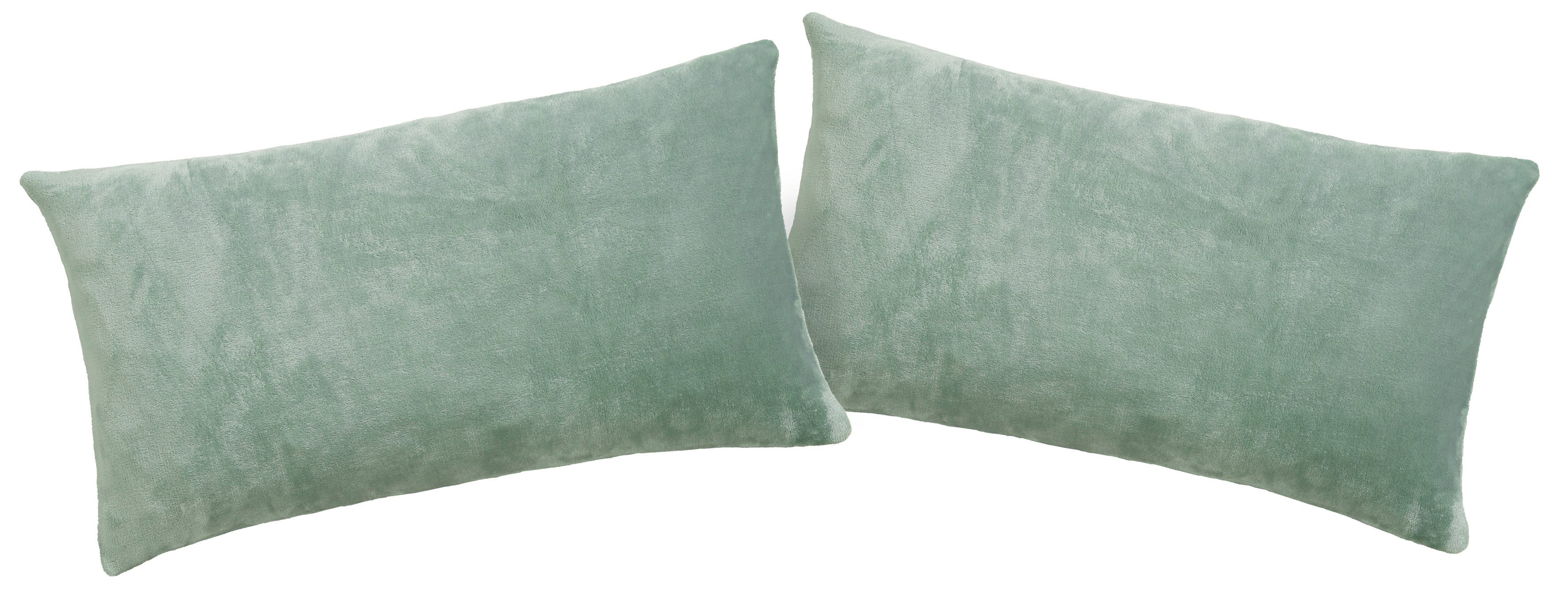 my home Kissenbezug Desner3, (2 Stück), Kissenhülle mit Reißverschluss, Cas günstig online kaufen