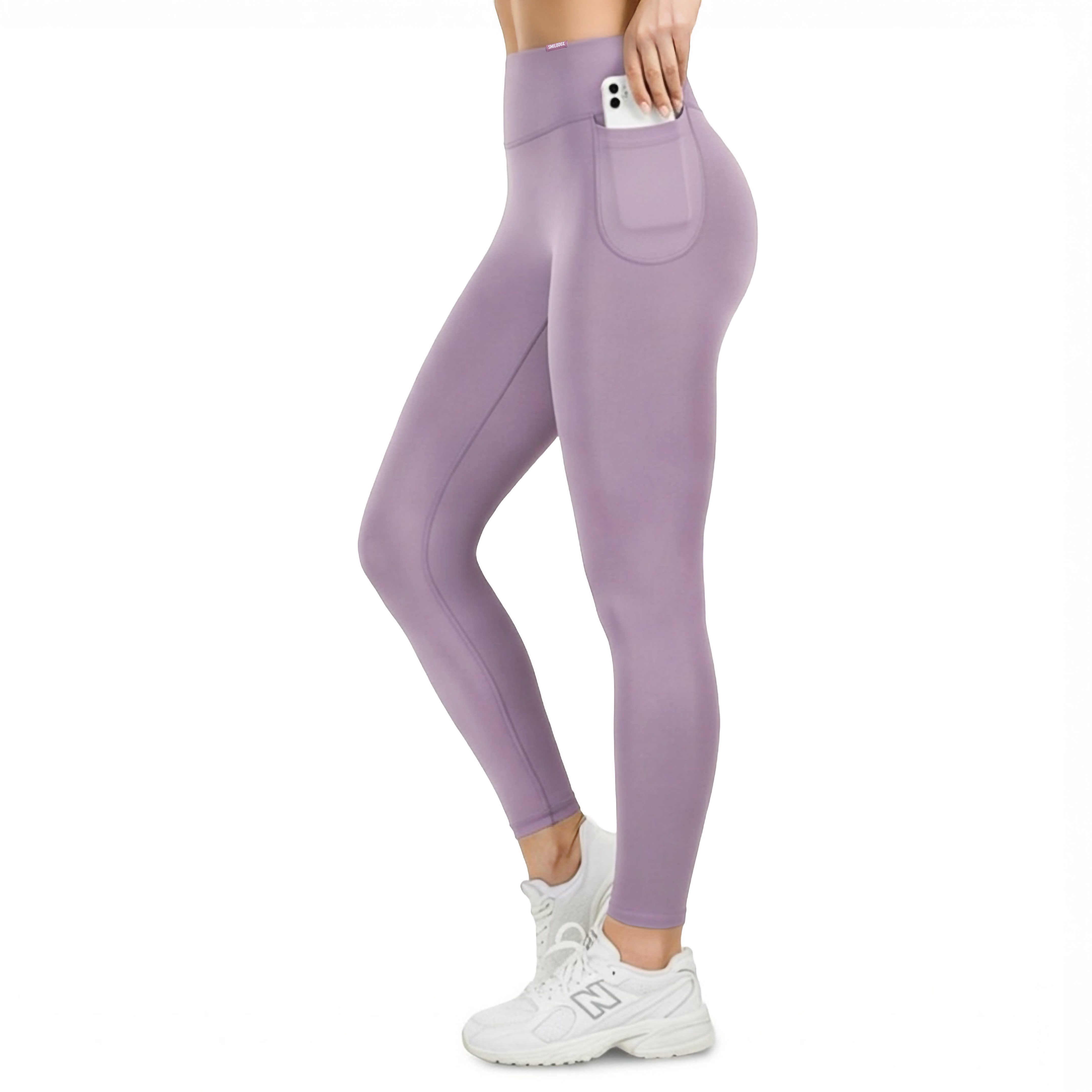Smilodox Leggings Kelsy, High Waist Sportleggings V-Bund & seitlichen Eingr günstig online kaufen