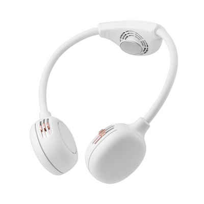 HOAIYO Mini USB-Ventilator FS, mit 3-fach einstellbarem Kopfhörerform Design, 360 ° freie Drehung