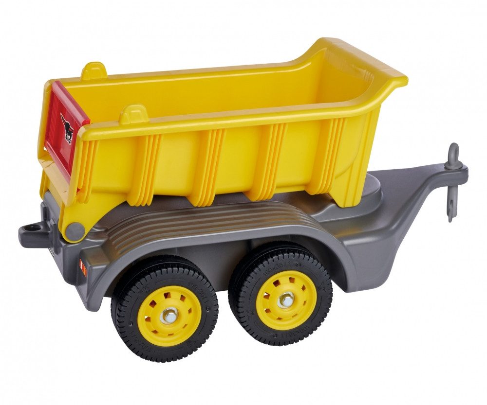 BIG Rutscherauto Big Power Worker Maxi Trailer