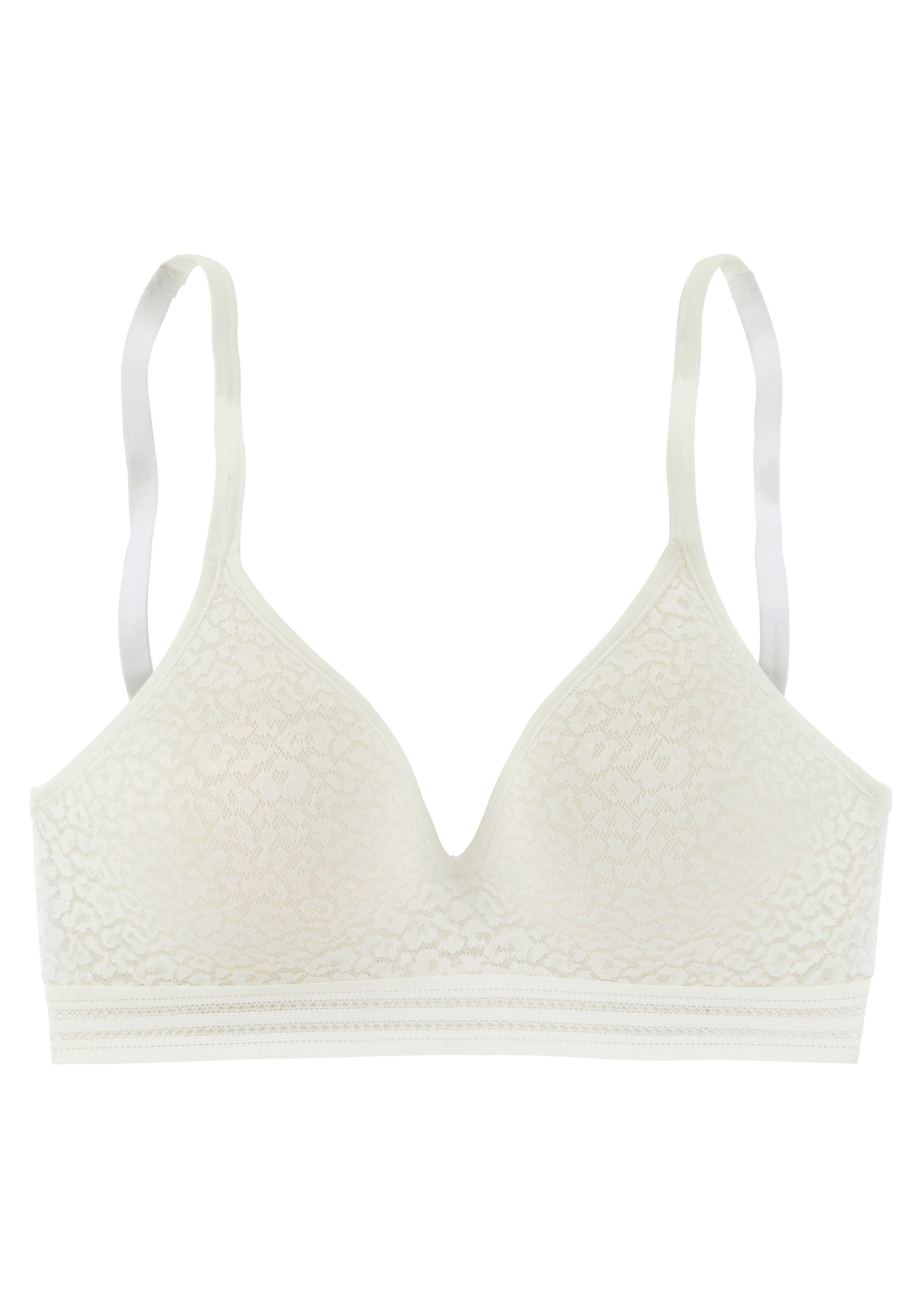 LASCANA Bralette-BH Freya ohne Bügel mit eingearbeitetem Push-up Kissen, Dessous. € 39,99