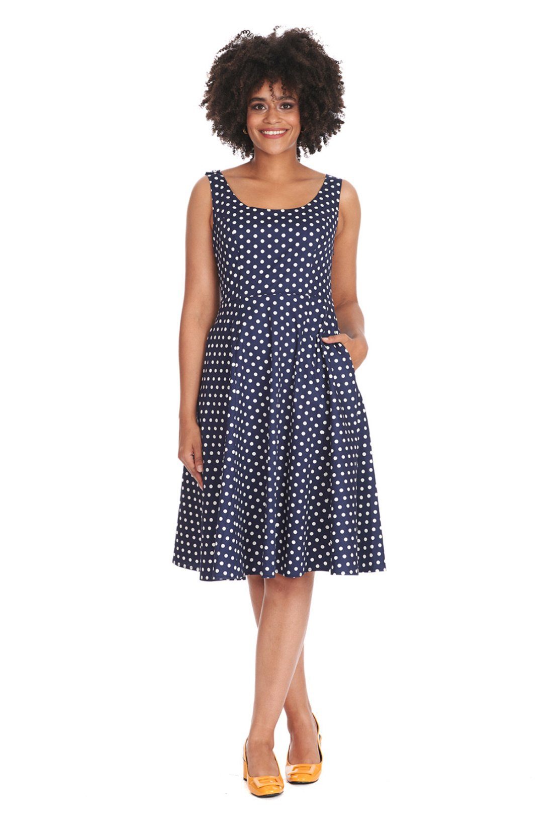 Banned A-Linien-Kleid Retro Swingkleid Dot Days günstig online kaufen